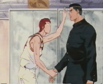 Otaku Gallery  / Anime e Manga / Slam Dunk / Screen Shots / Episodi / 004 - Hanamichi entra in squadra / 015.jpg